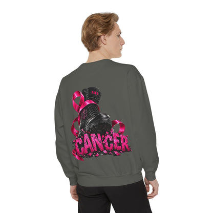 Cancer Awareness Sweatshirt  EMS Edition– Pink Ribbon Fighter Graphic Crewneck