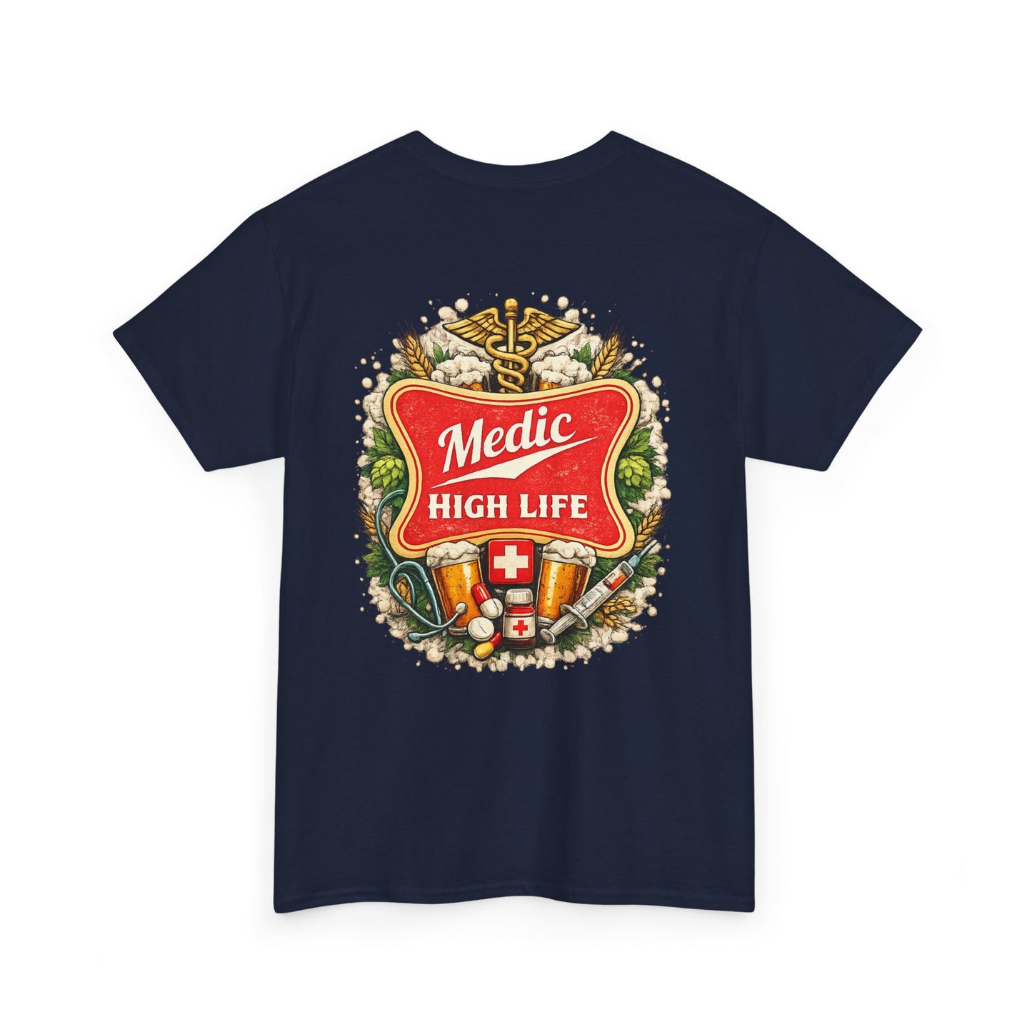 Paramedic High Life Tee — Funny EMS First Responder T-Shirt
