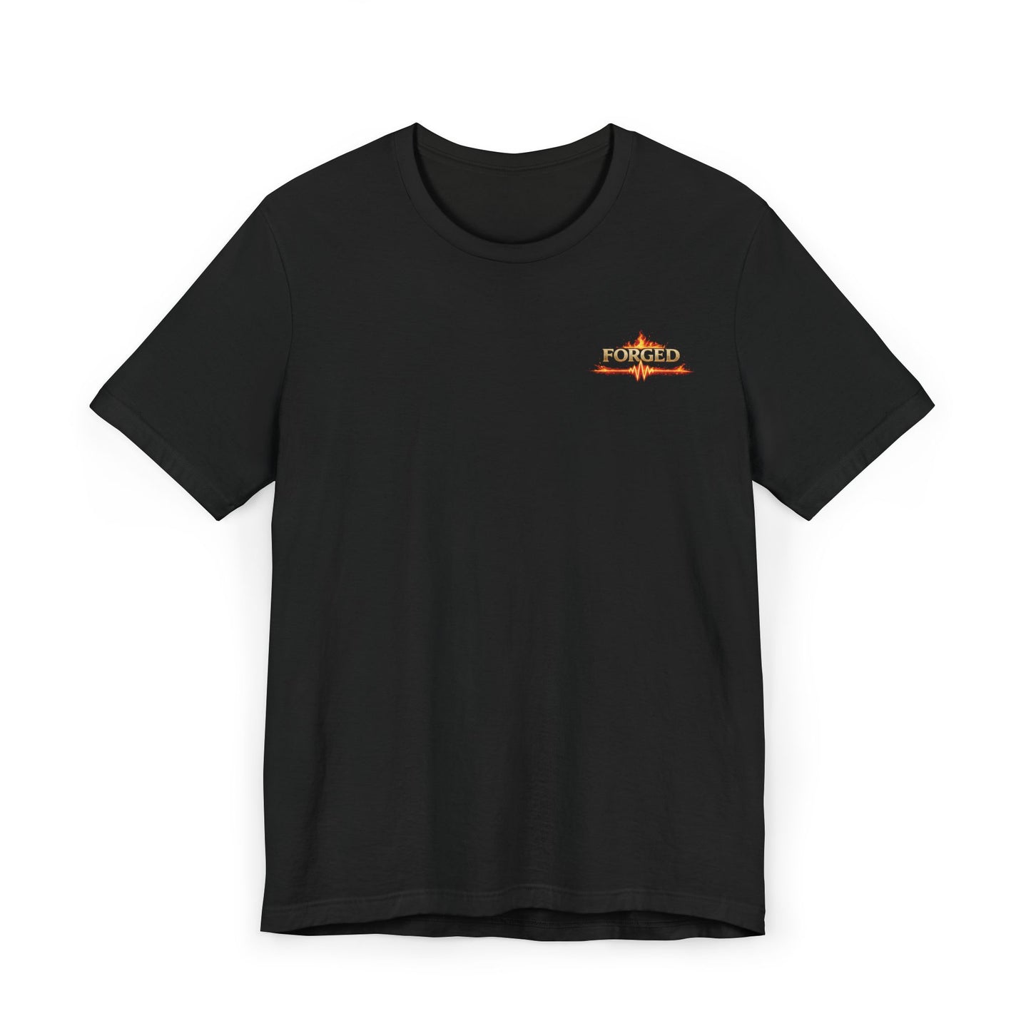 Forged Tee — 'Forged in Chaos' EMS & First Responder Tribute T-Shirt