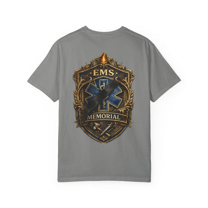 EMS Fallen Tribute T-Shirt — First Responders Memorial Tee