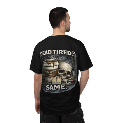 Dead Tired Medical Examiner T-shirt | Funny Forensic Design
