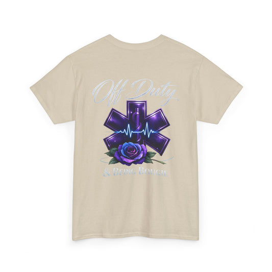 EMS Off Duty Bougie Tee — Feminine First Responder Shirt