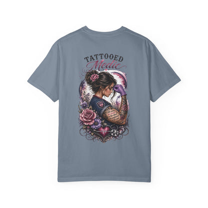 Tattooed Medic T-Shirt — "She Wears Her Heart on Her Sleeve"