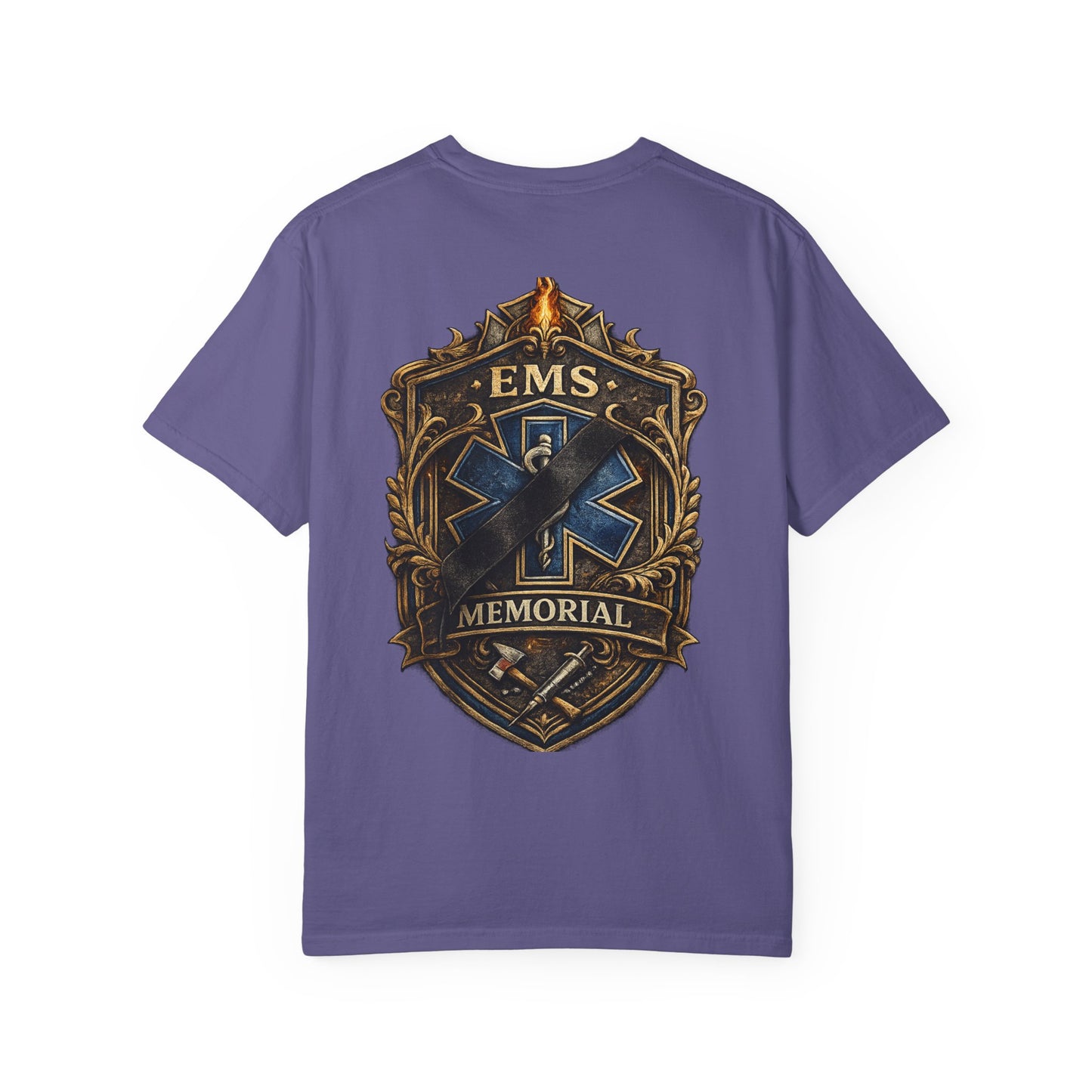 EMS Fallen Tribute T-Shirt — First Responders Memorial Tee
