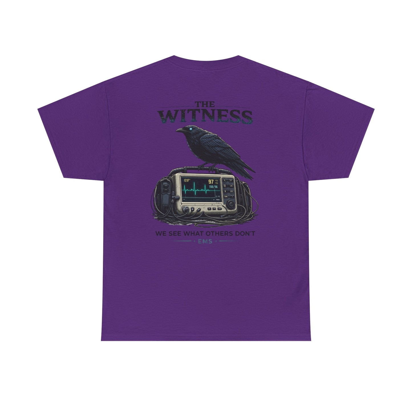 Crow Paramedic EMS Tee We See What Others Dont EMT Graphic