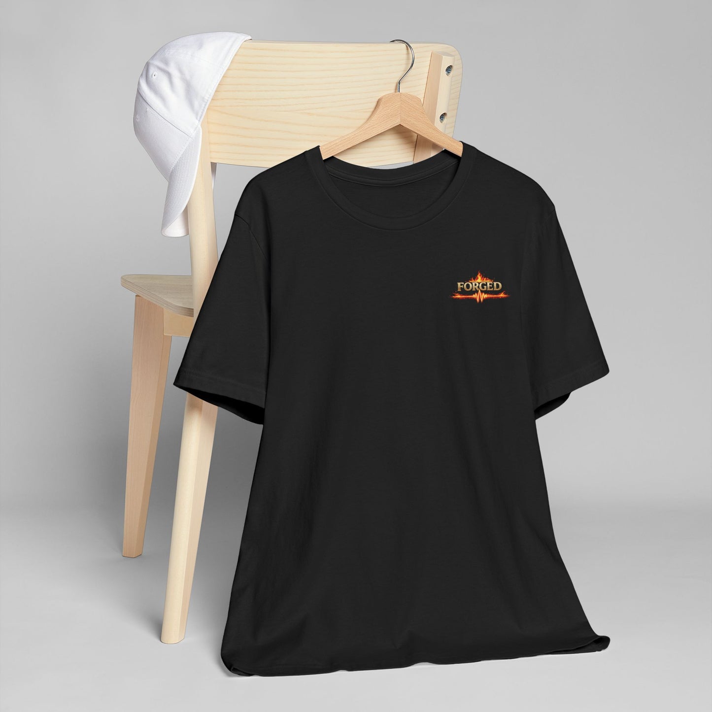 Forged Tee — 'Forged in Chaos' EMS & First Responder Tribute T-Shirt