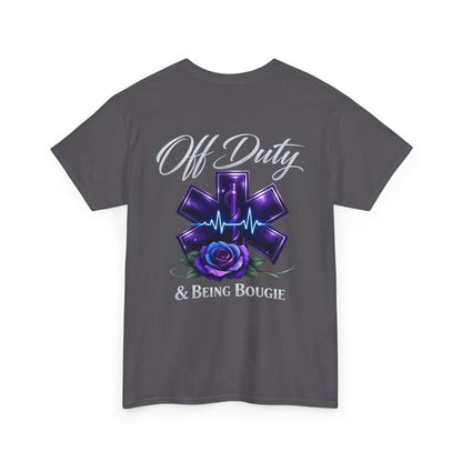 EMS Off Duty Bougie Tee — Feminine First Responder Shirt