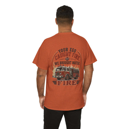 Vintage Firefighter Tee | Retro Fire Dept Shirt