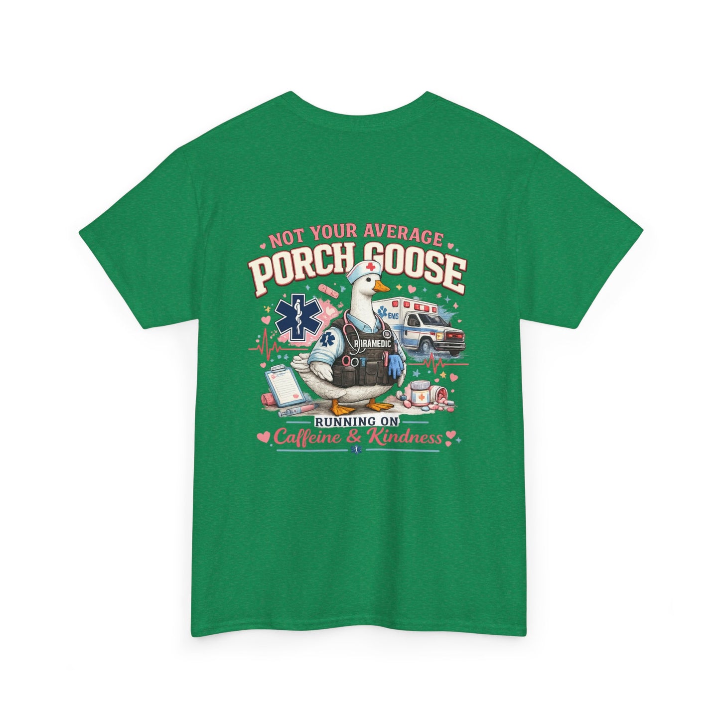 Paramedic Porch Goose T-Shirt — Support First Responders