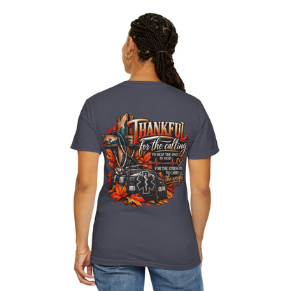 Thankful for the Calling | EMS Faith & Thanksgiving T-Shirt