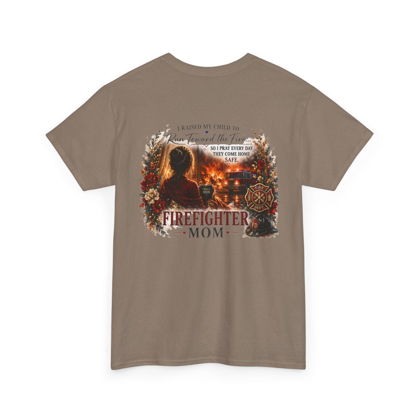 Firefighter Mom T-Shirt — Proud Fire Dept Mom Gift