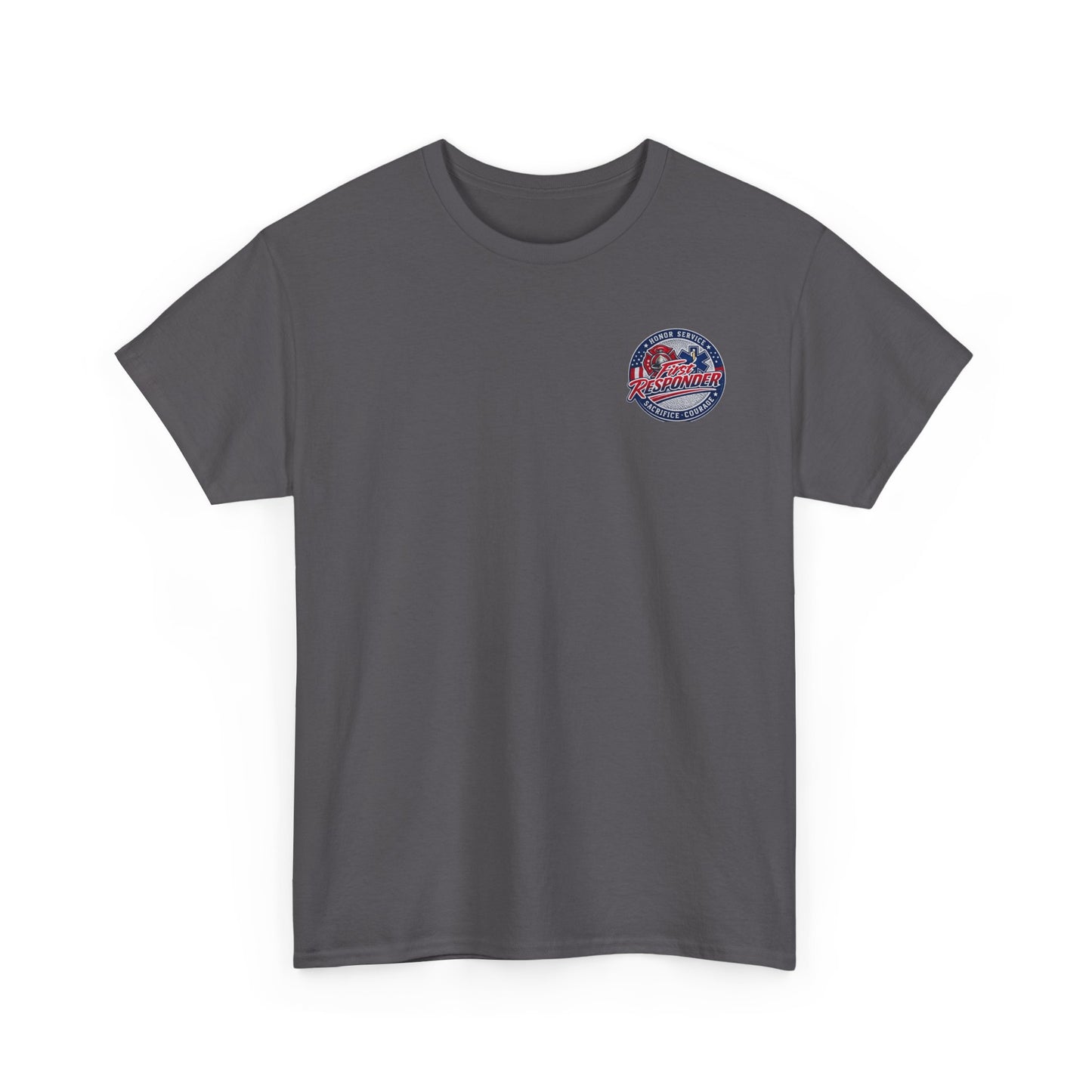 First Responder Tee — "Admit Nothing, Document Everything" Firefighter EMT Police Paramedic Shirt