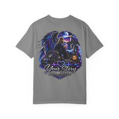 Your Story Still Matters T-Shirt — Angel Wings Memorial Tee
