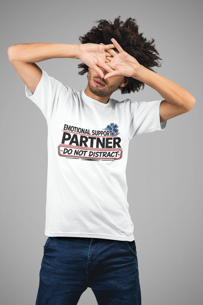 Emotional Support Partner Paramedic T-Shirt — Funny First Responder Gift