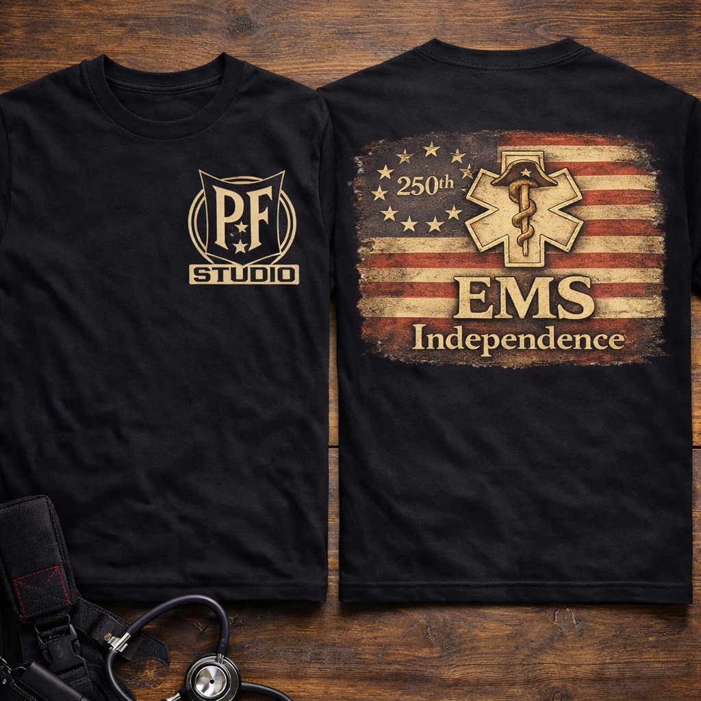 Independence First Responder Tee | EMS Paramedic Firefighter Police