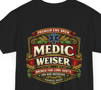Medic Weiser funny first responder shirt Tee | EMT Paramedic Humor