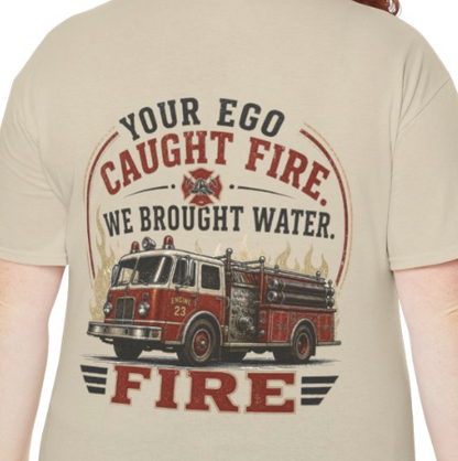 Vintage Firefighter Tee | Retro Fire Dept Shirt