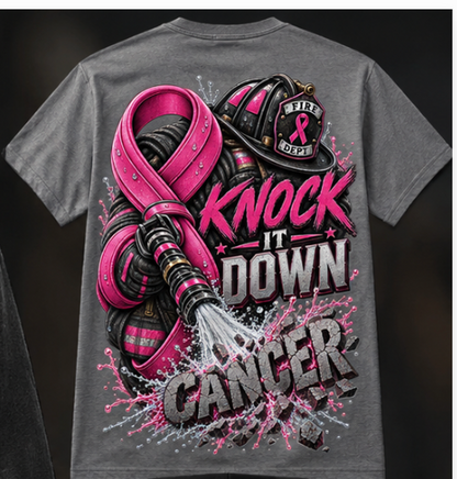 Breast Cancer awareness | Fire fighter Edition  Knock It Down