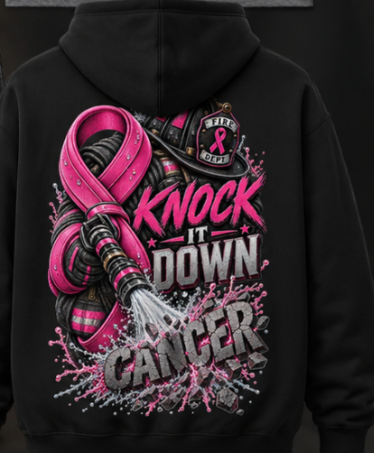 Breast Cancer Awareness  Firefighter Edition Knock it Down