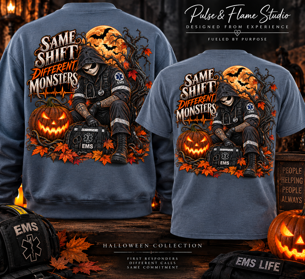 Same Shift, Different Monsters | EMS Halloween