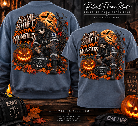 Same Shift, Different Monsters | EMS Halloween