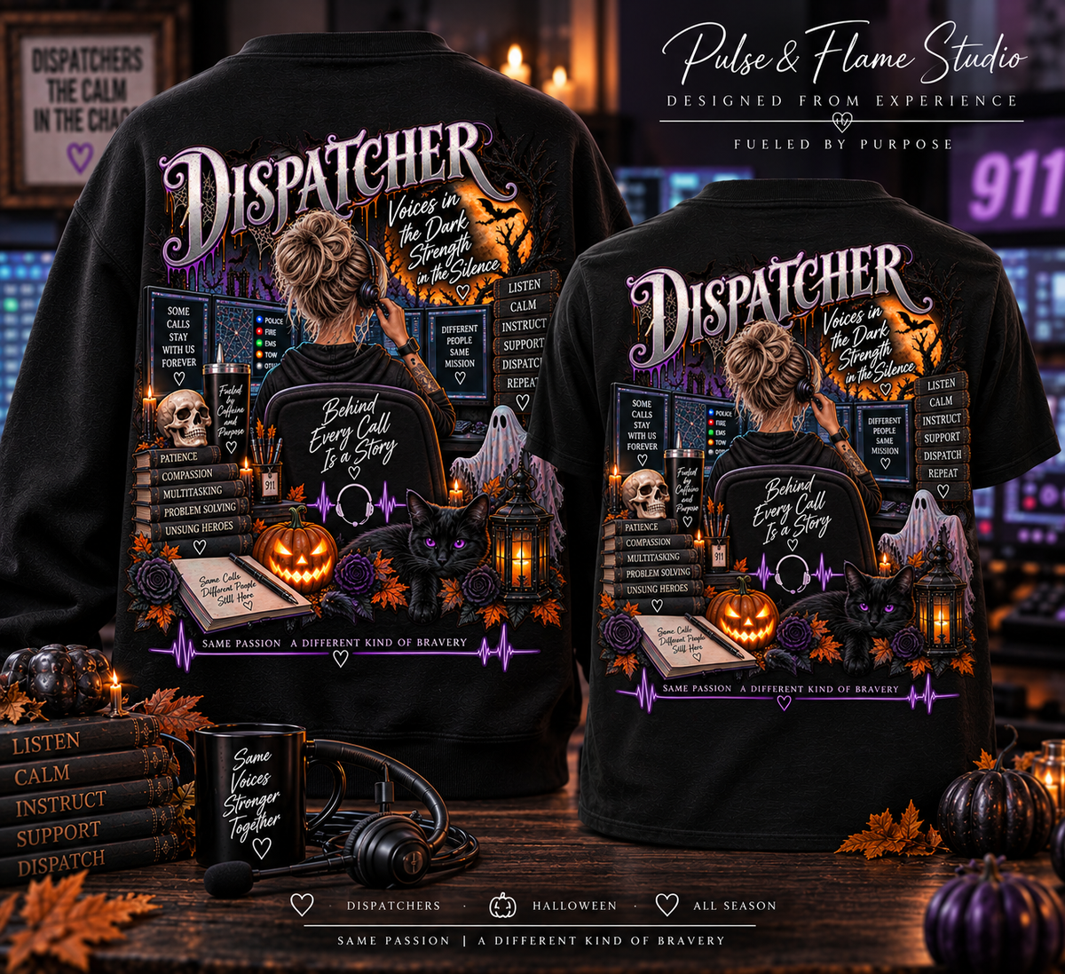 Voices in the Dark | 911 Dispatcher Halloween