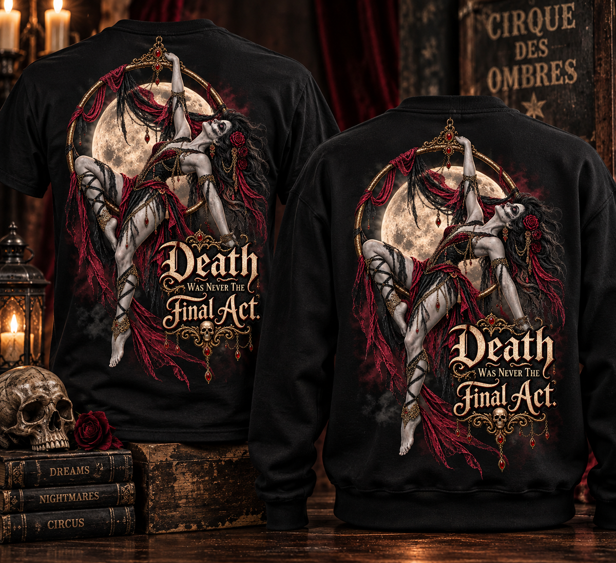 Death Is Not the Final Act Graphic T-Shirt