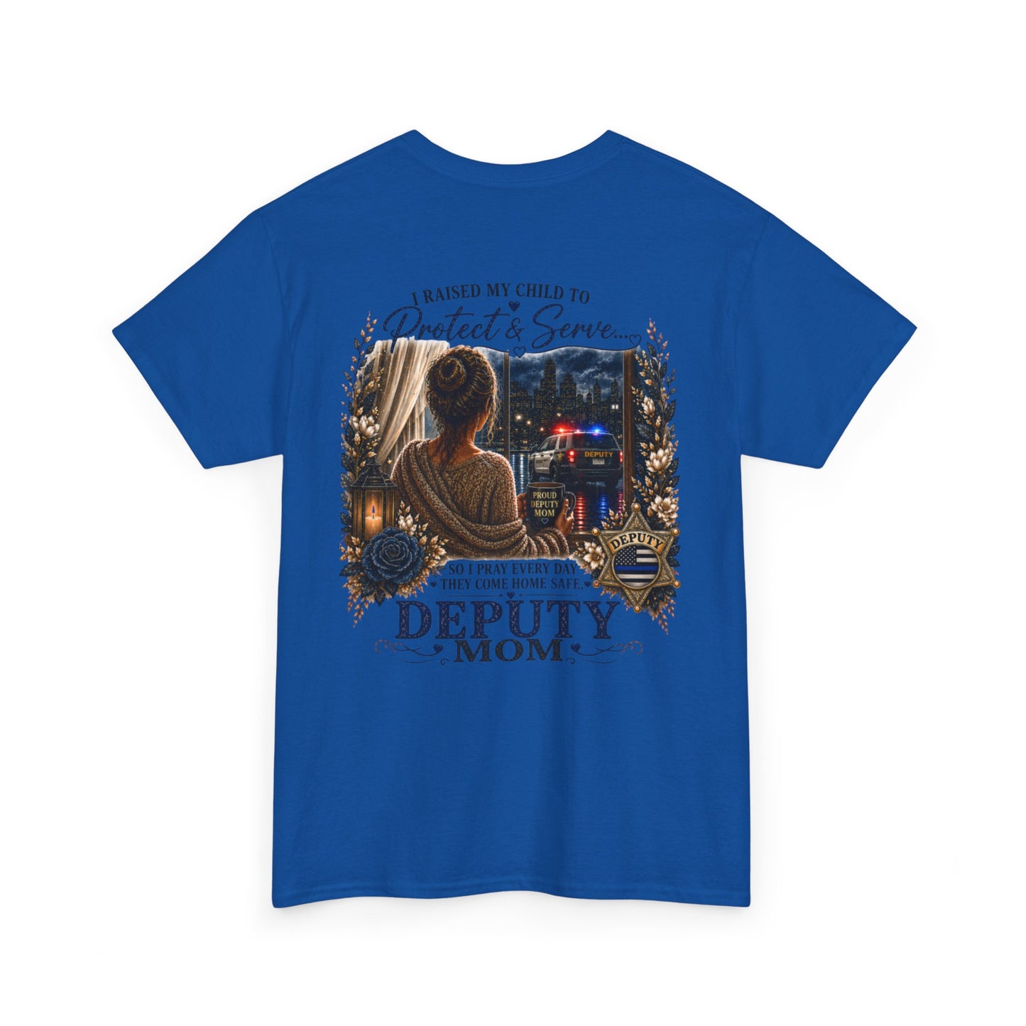 Deputy Mom Tee — Proud Police Mom "Back The Blue" Family Shirt