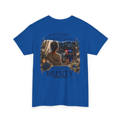 Deputy Mom Tee — Proud Police Mom "Back The Blue" Family Shirt