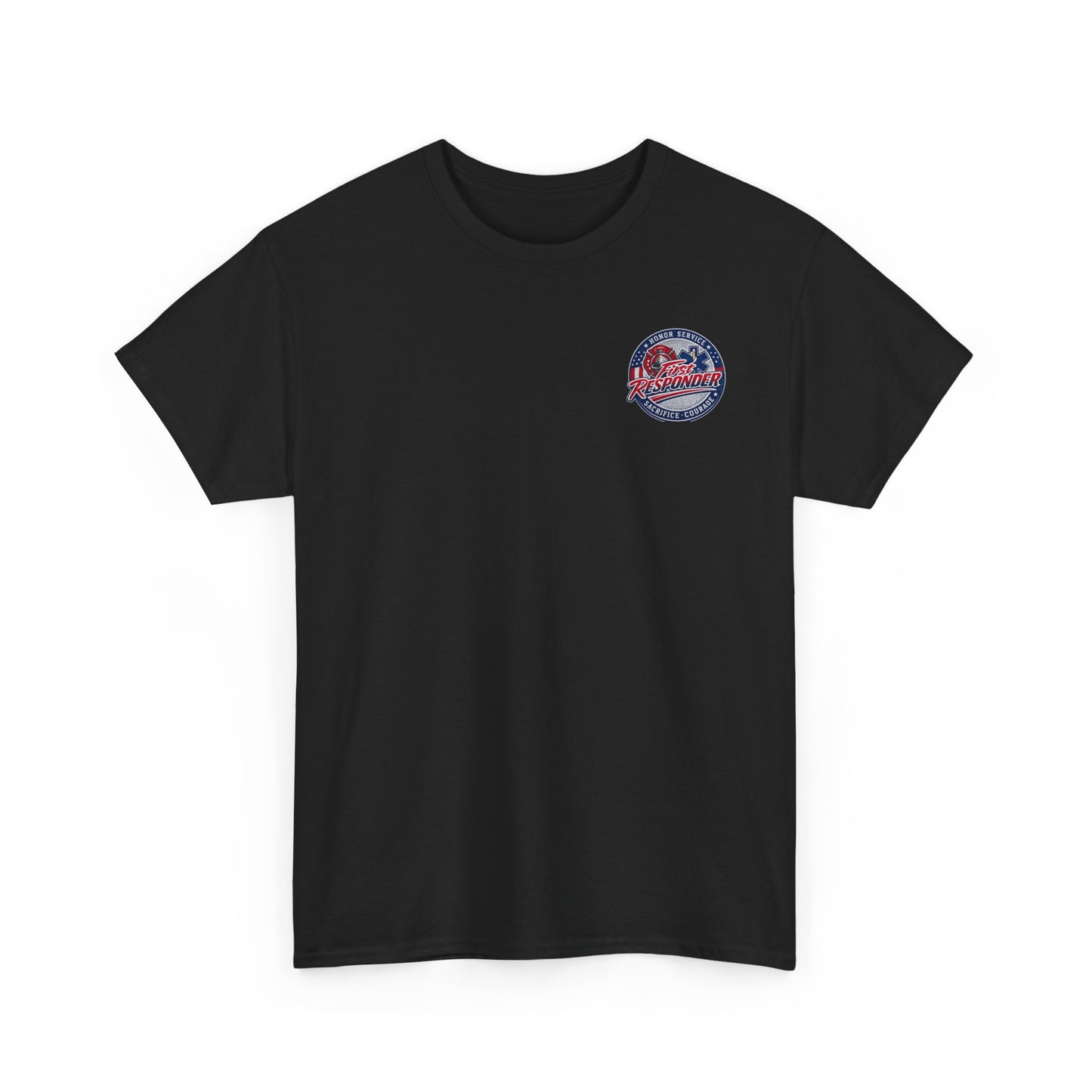First Responder Tee — "Admit Nothing, Document Everything" Firefighter EMT Police Paramedic Shirt