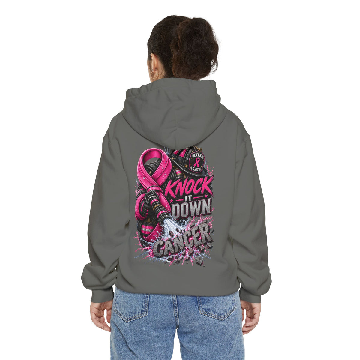Breast Cancer Awareness  Firefighter Edition Knock it Down