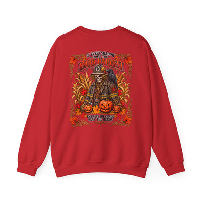Dark Harvest Fire Fighter Scarecrow Sweatshirt
