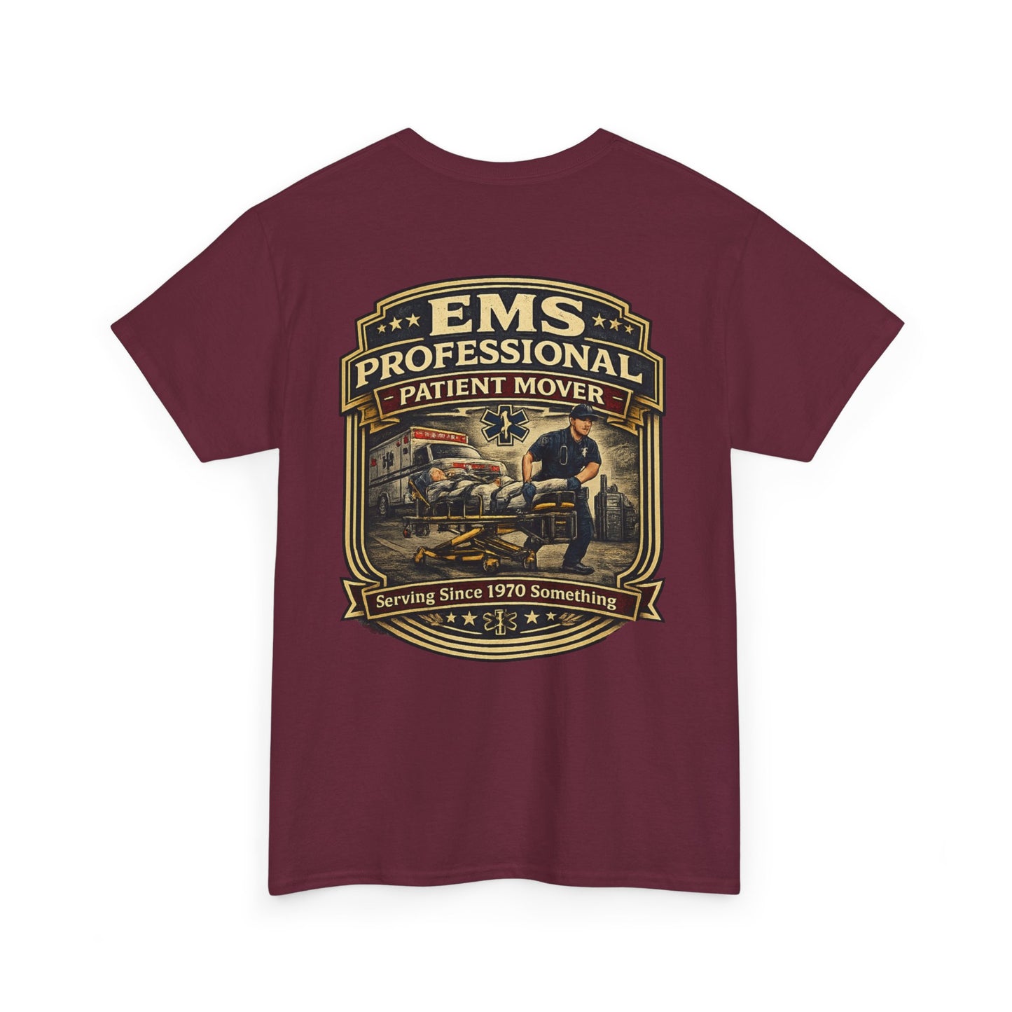 Paramedic EMT Funny 'Professional Patient Mover' T-Shirt