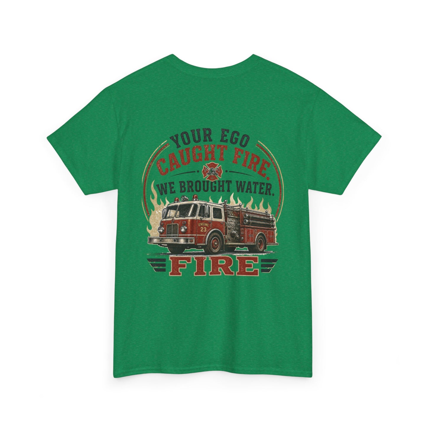 Vintage Firefighter Tee | Retro Fire Dept Shirt