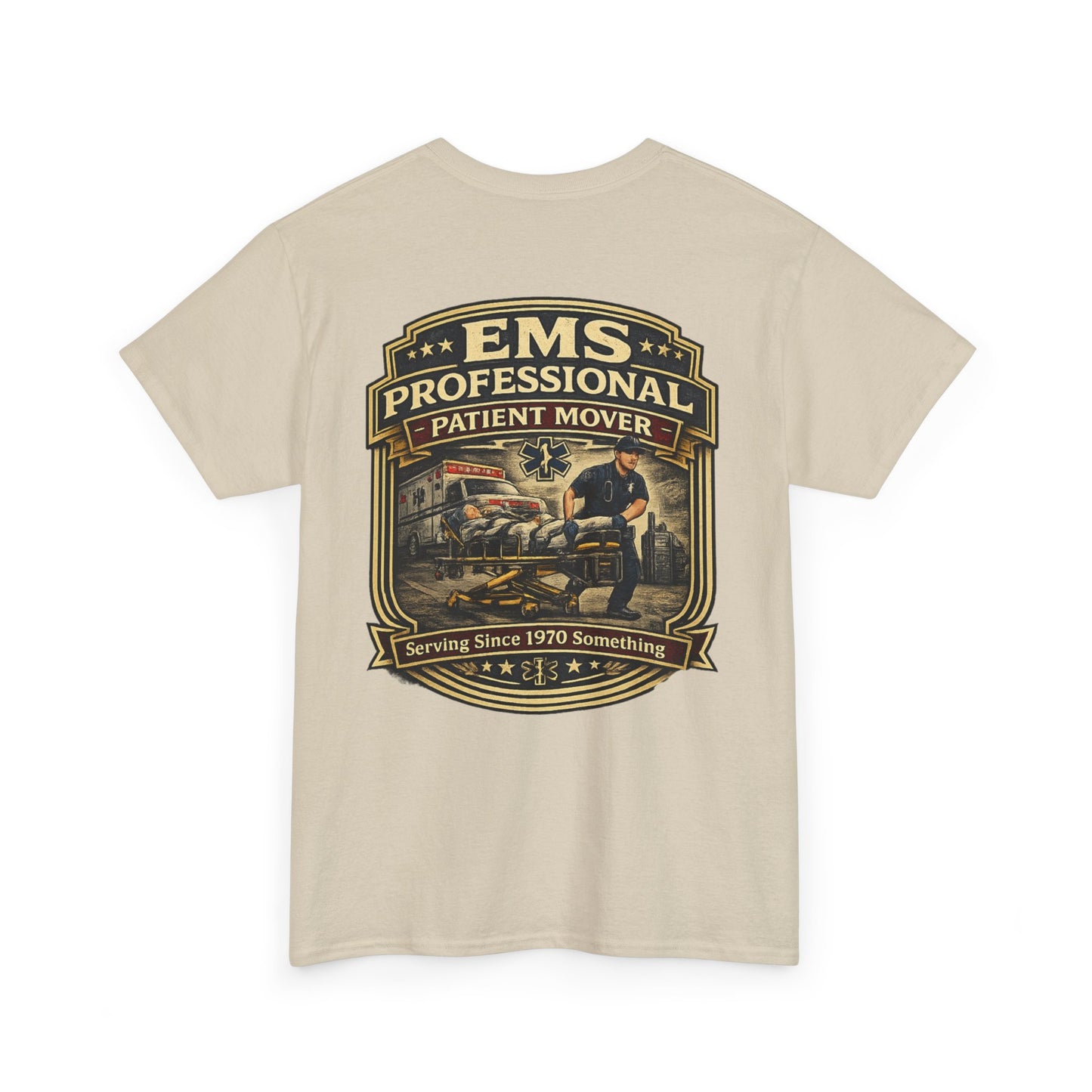Paramedic EMT Funny 'Professional Patient Mover' T-Shirt