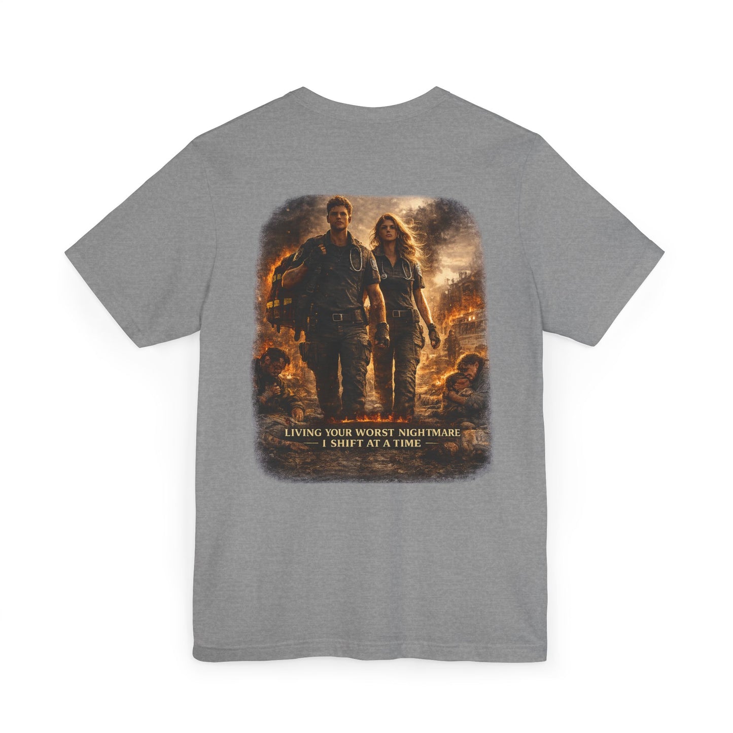 Living Your Worst Night T-Shirt — Honoring First Responders