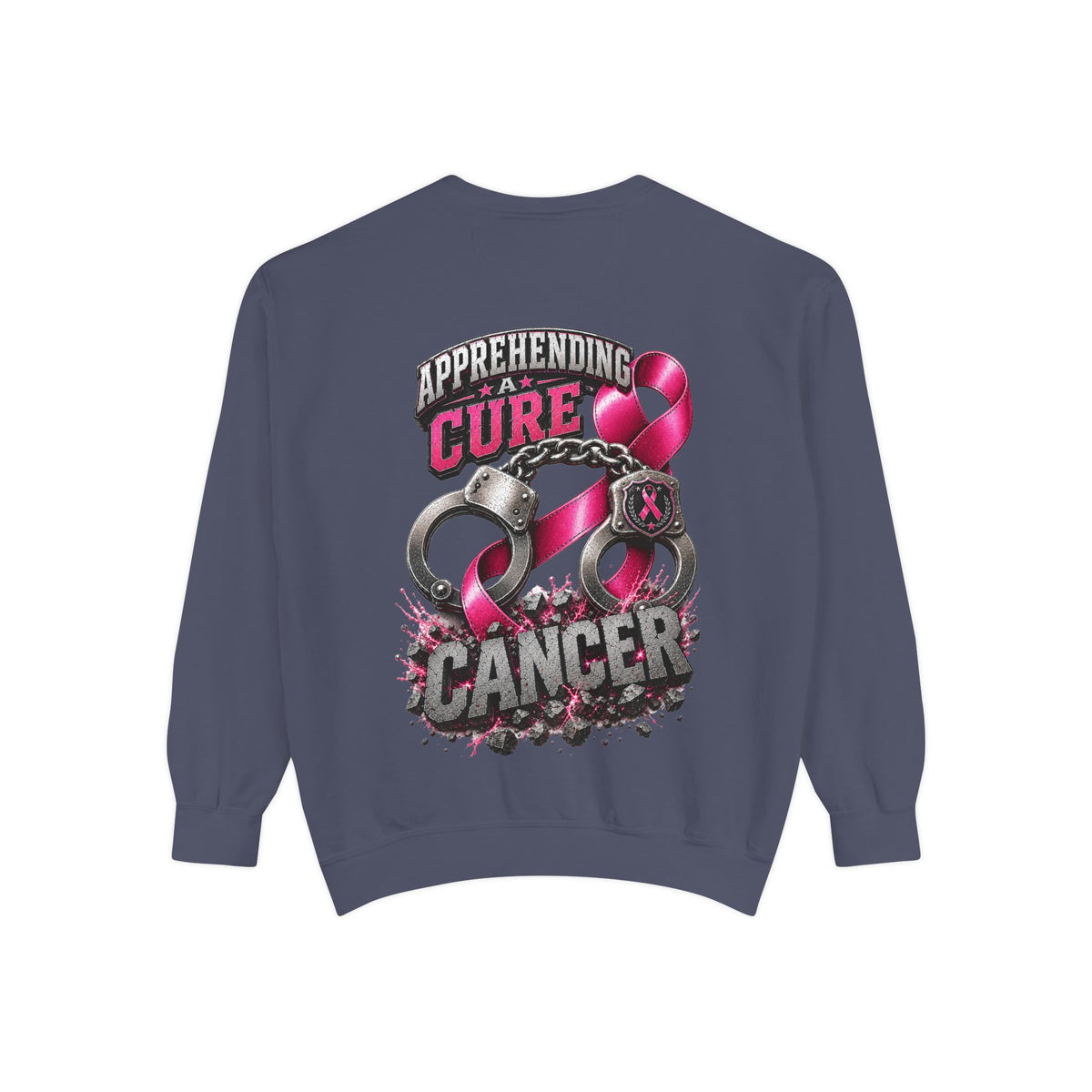 Apprehending a cure Breast Cancer Awareness Sweatshirt  LEO edition