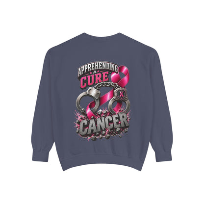 Apprehending a cure Breast Cancer Awareness Sweatshirt  LEO edition