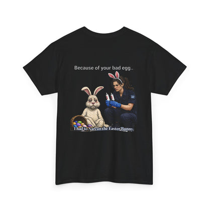 Narcan the Easter Bunny Paramedic T-Shirt — Funny EMT First Responder Gift