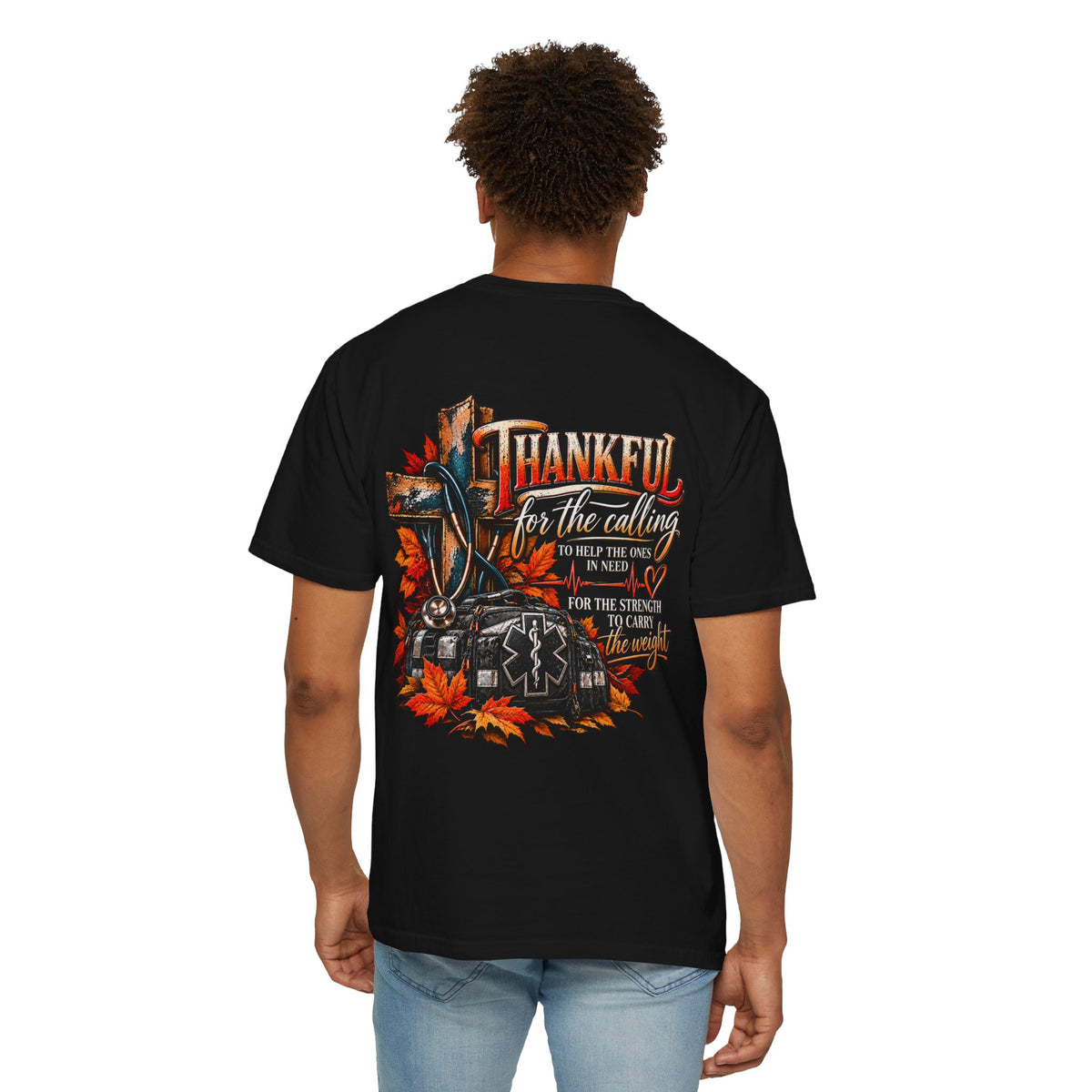 Thankful for the Calling | EMS Faith & Thanksgiving T-Shirt