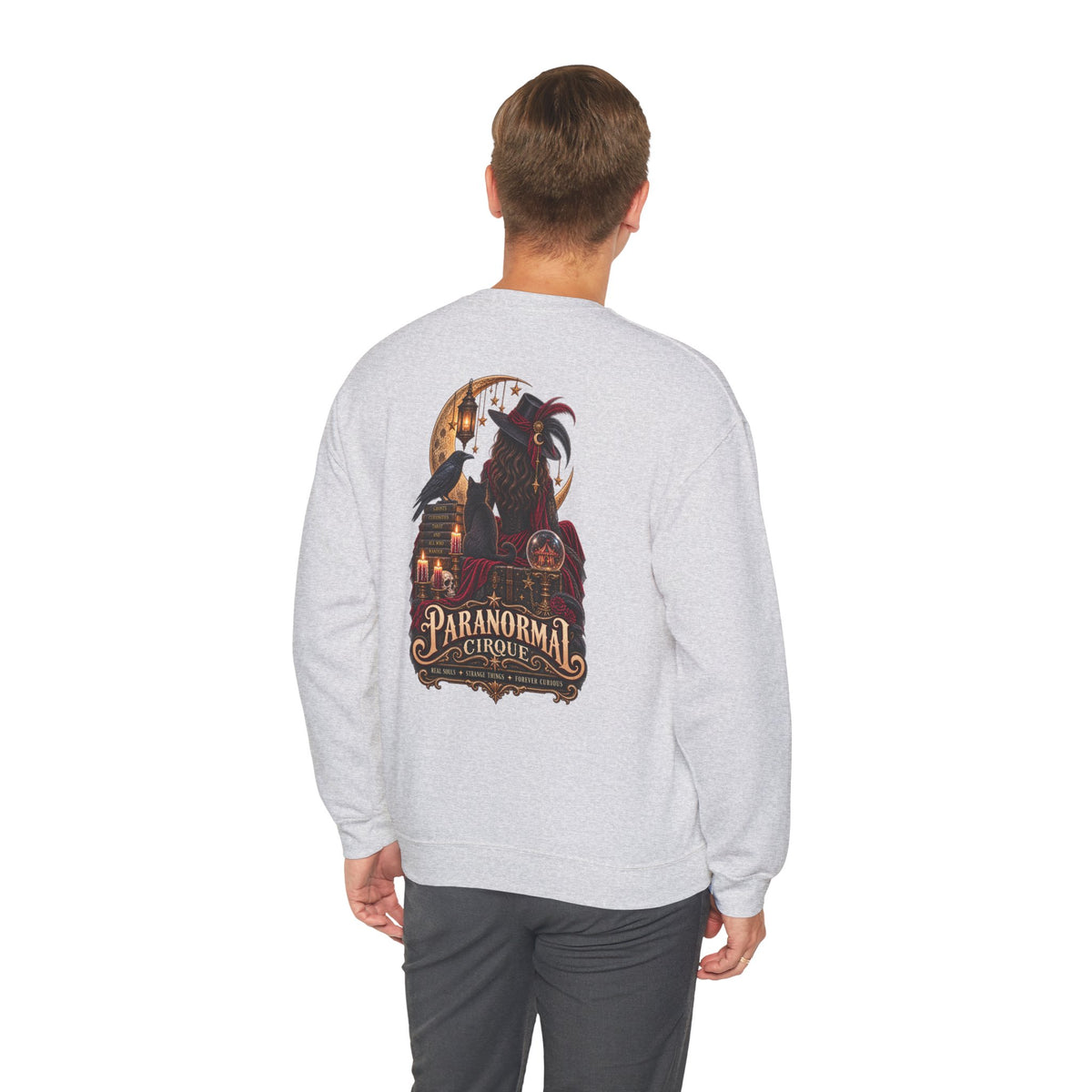 Paranormal Cirque | Real Souls, Strange Things & Forever Curious Gothic Shirt
