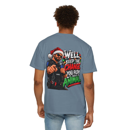 Funny Paramedic Christmas Shirt, Keep the Change You Filthy Animal, EMS Holiday Sweatshirt, EMT Gift, First Responder Christmas Apparel