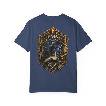 EMS Fallen Tribute T-Shirt — First Responders Memorial Tee