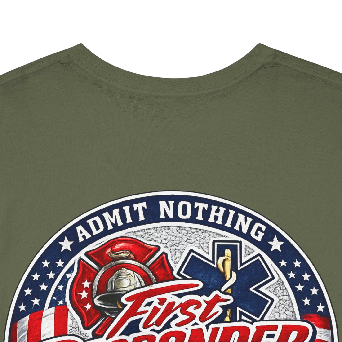 Admit Nothing, Document Everything Tee — Funny EMT Paramedic & Firefighter Shirt