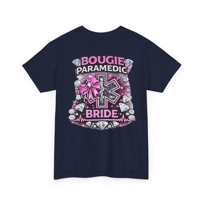 Bougie Paramedic Bride T-Shirt — EMS First Responder Bride Gift