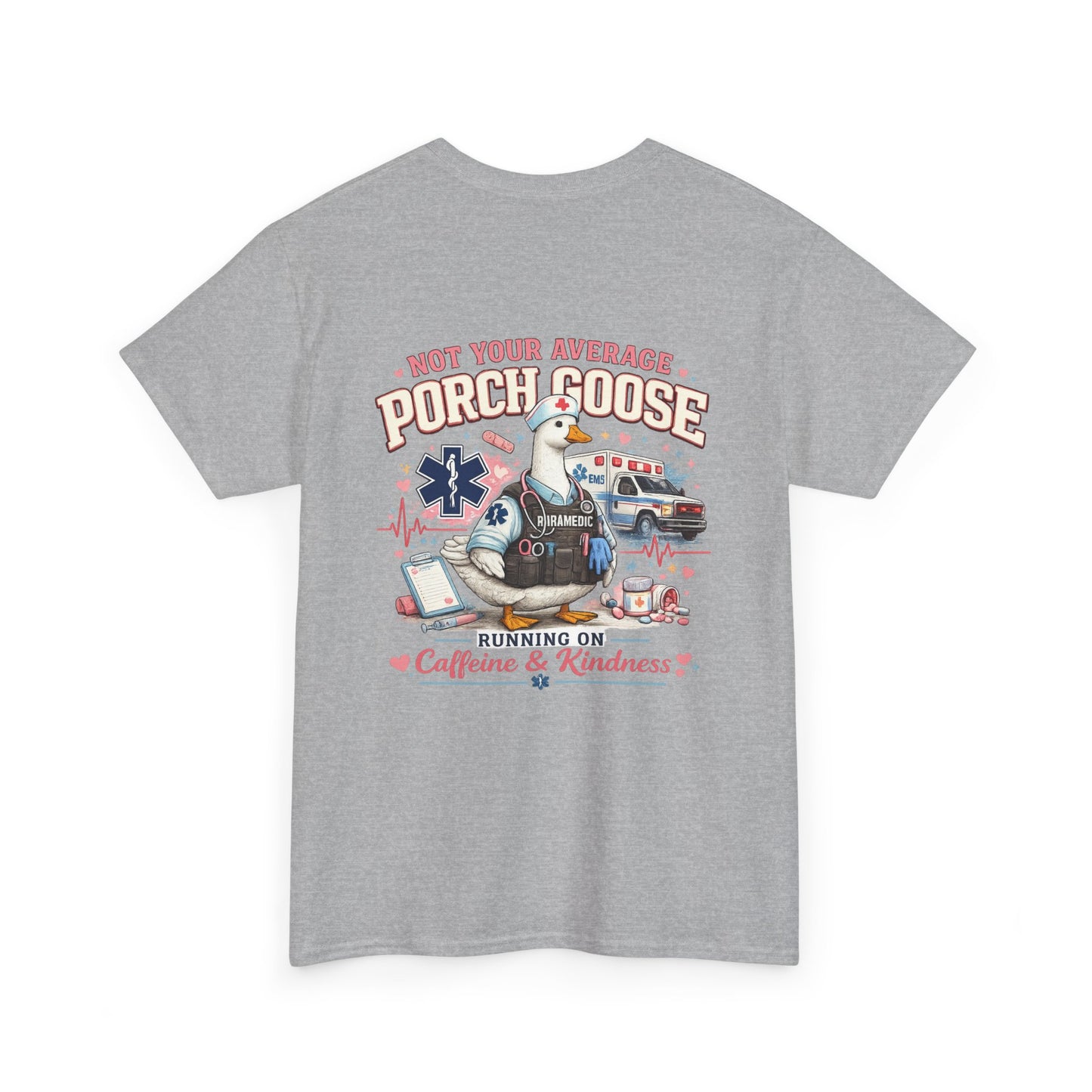 Paramedic Porch Goose T-Shirt — Support First Responders