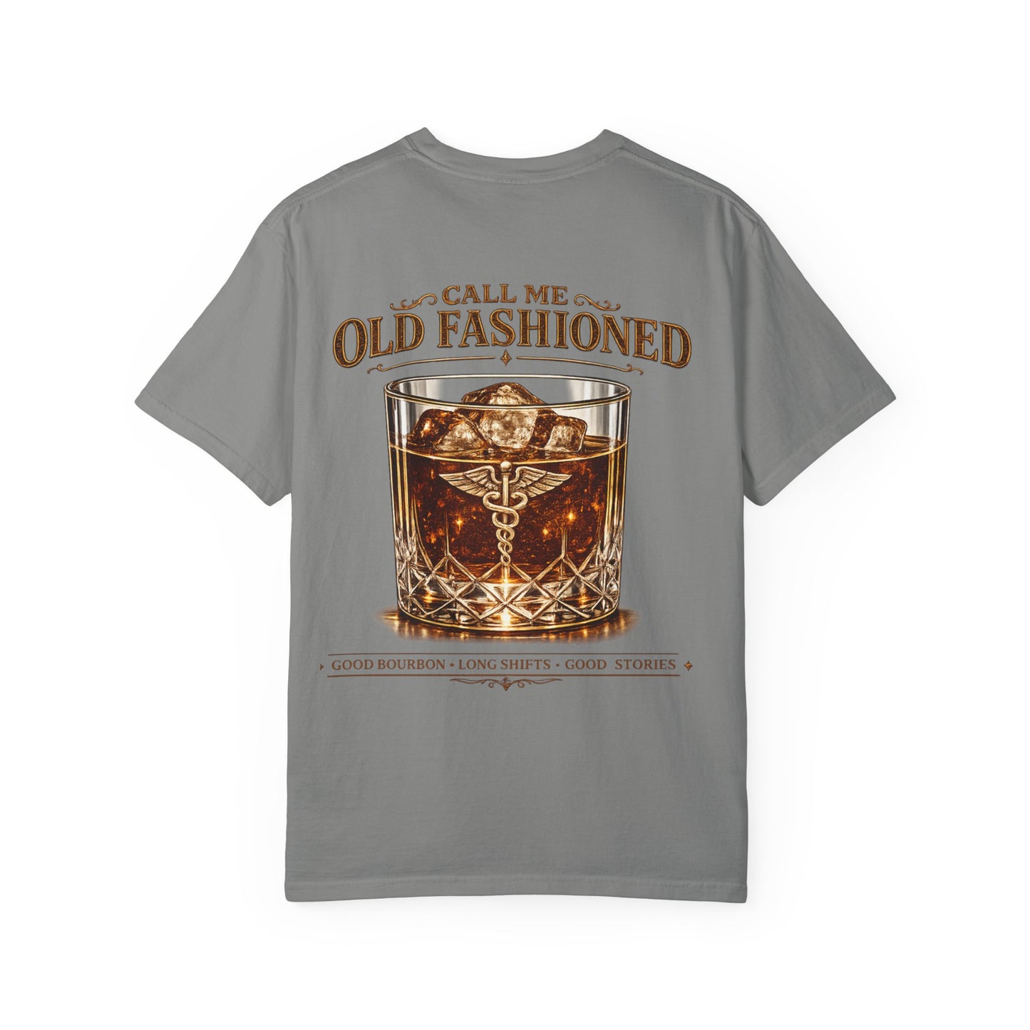 Old Fashioned Whiskey T-Shirt — Vintage Cocktail Graphic Tee