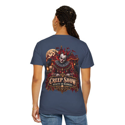 Creep Show: Beauty in Madness | Paranormal Cirque Gothic Halloween Shirt