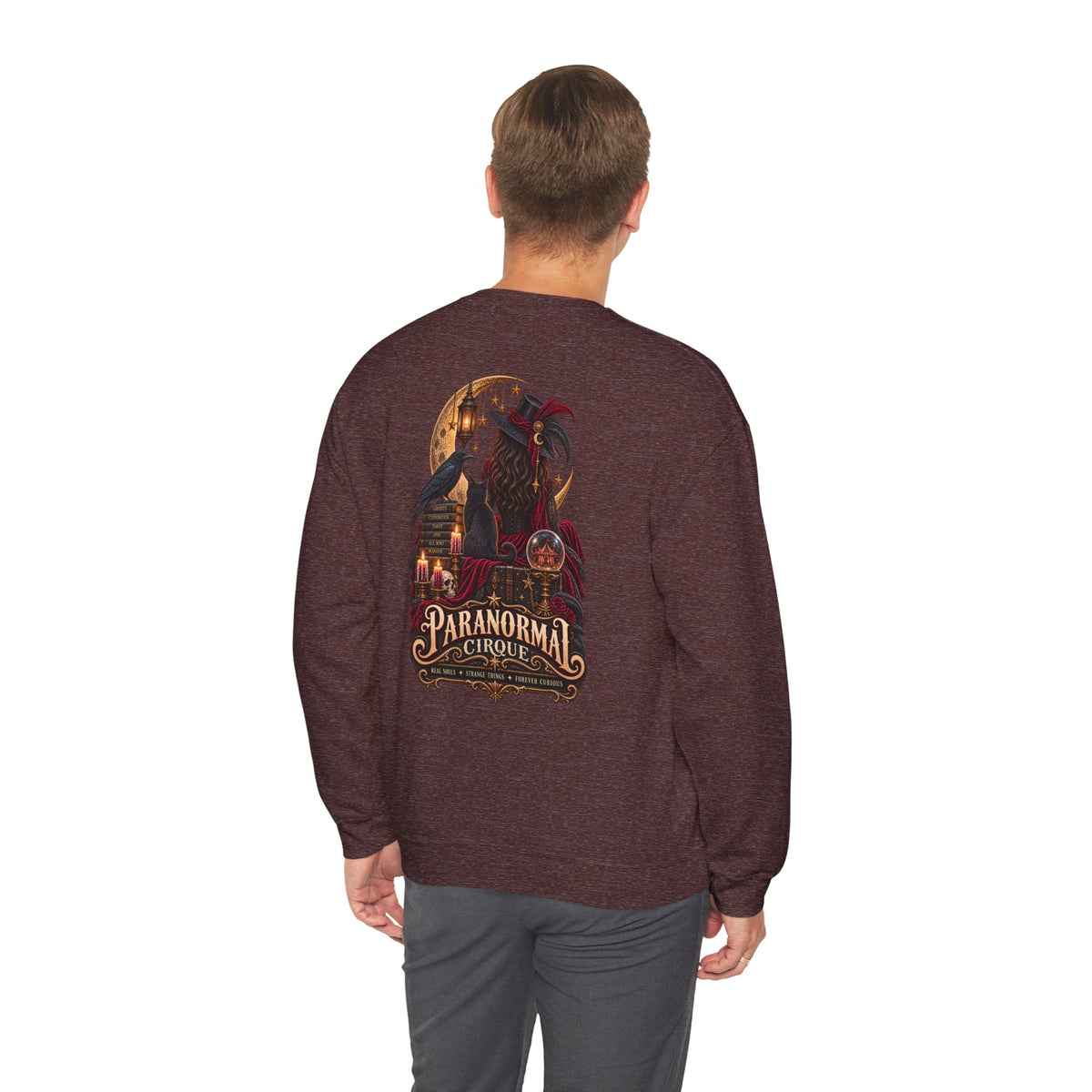 Paranormal Cirque | Real Souls, Strange Things & Forever Curious Gothic Shirt