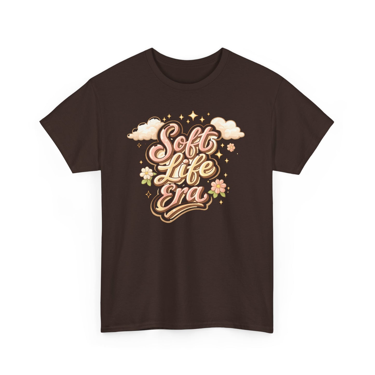 Soft Life Era Graphic Tee | Aesthetic Soft Girl Vintage Self Care Shirt